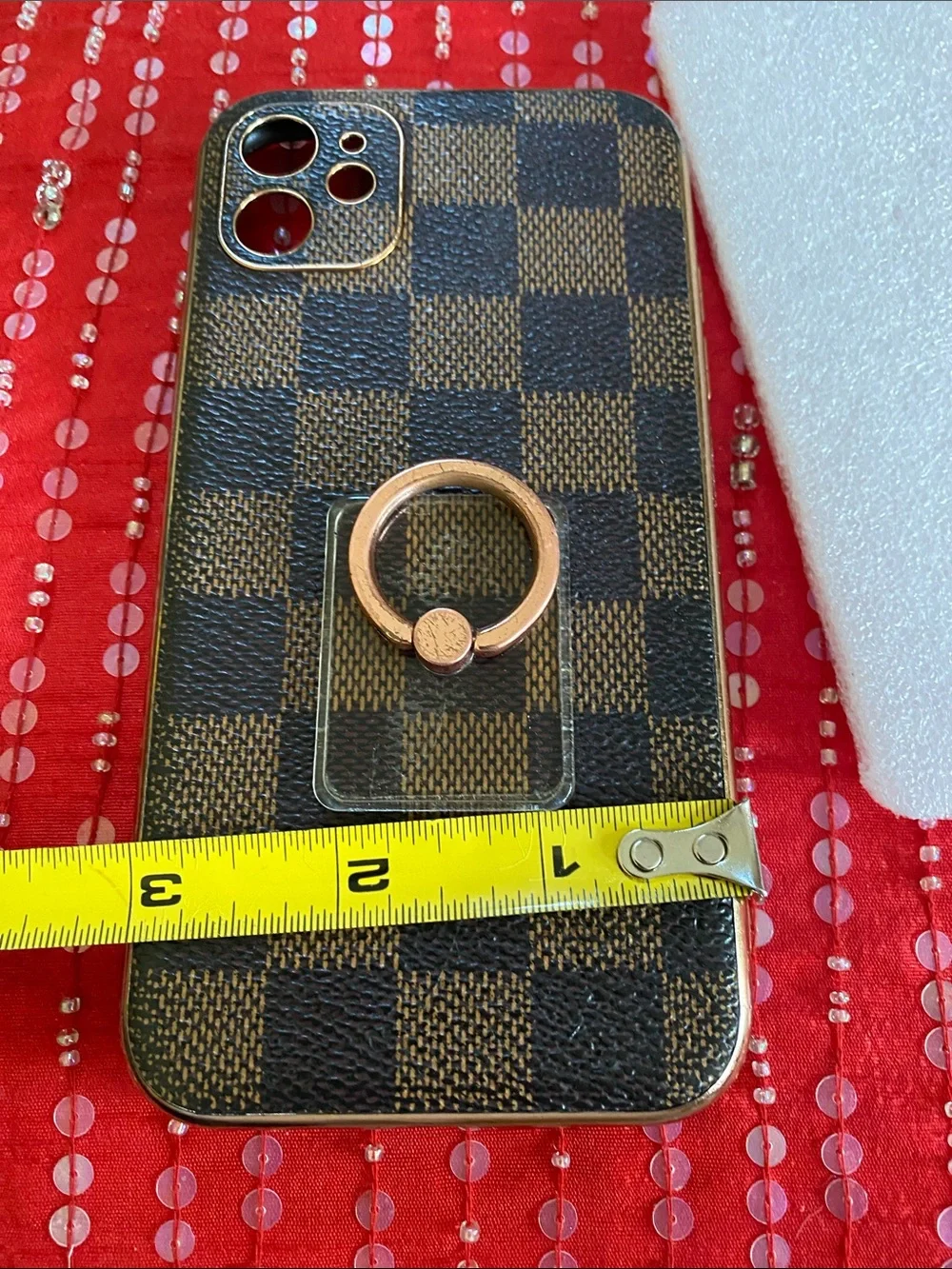 Designer Inspired I Phone Case in Used Condition